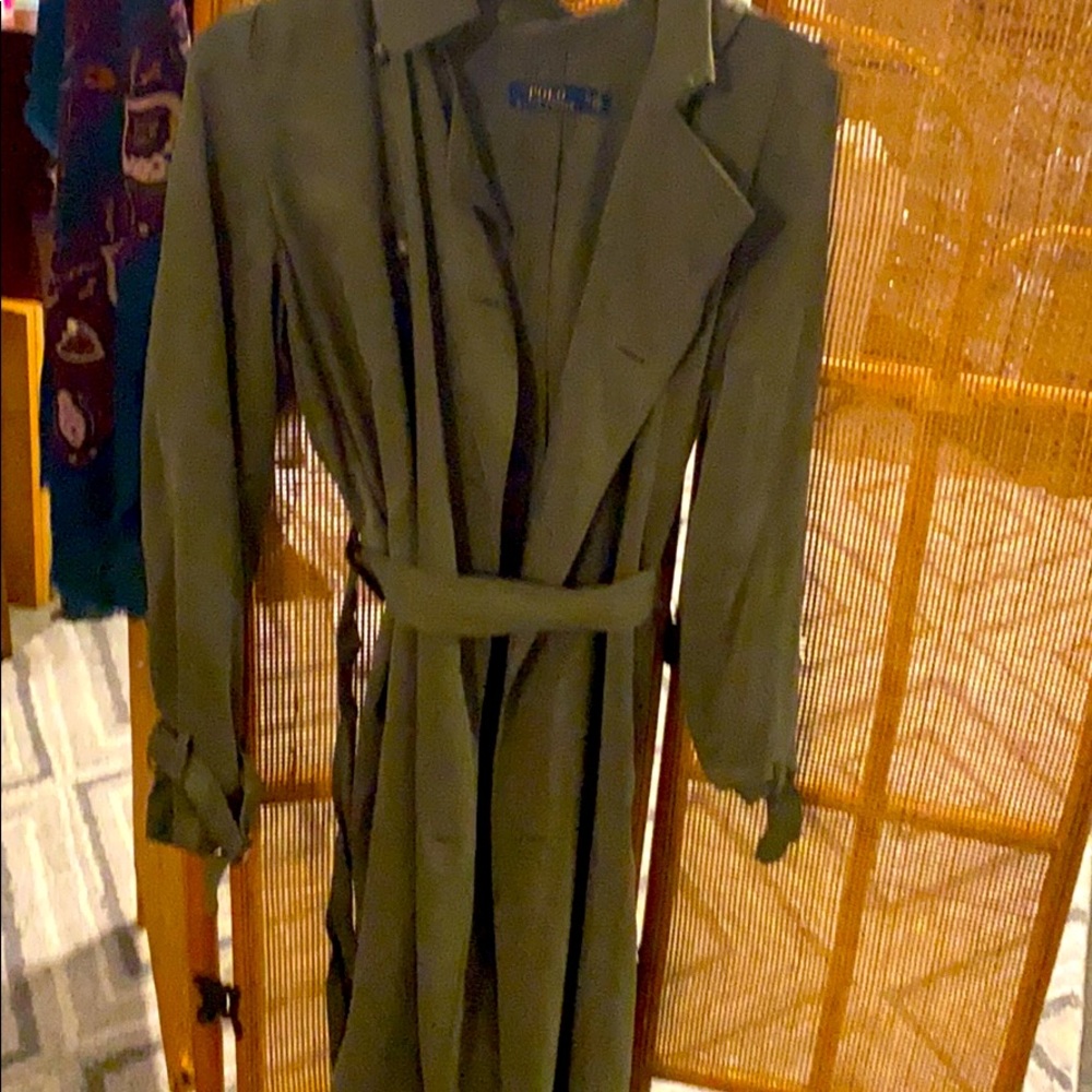 Polo Ralph Lauren double breasted coat with belt